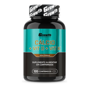 Cálcio + Vitamina D + Vitamina K - 120 comp